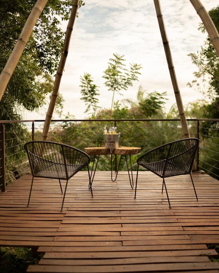 Tava Glamping Cerro Hotel San Bernardino Bagian luar foto