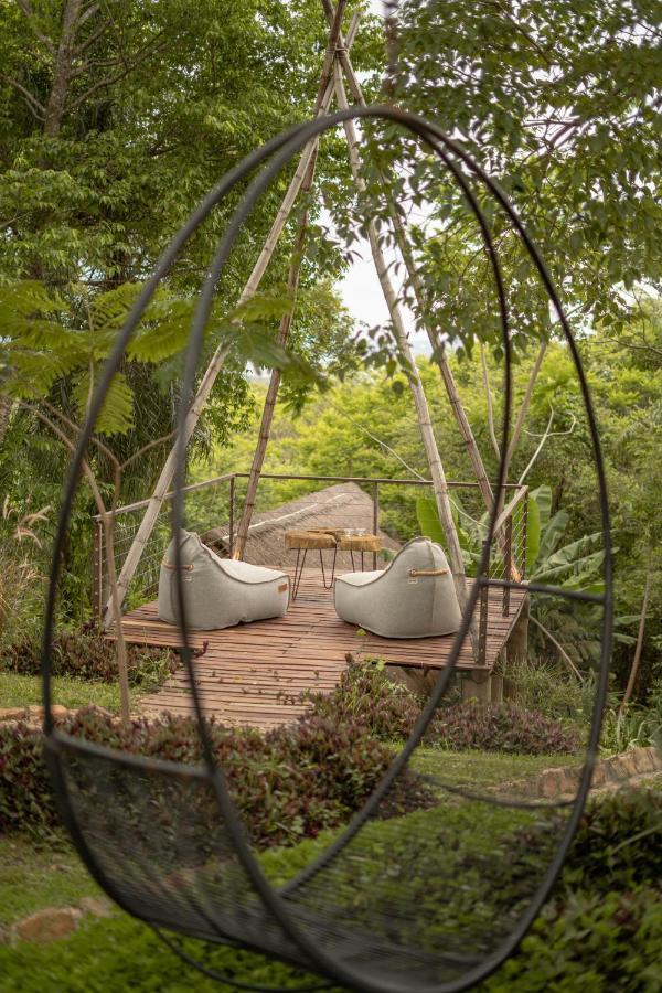 Tava Glamping Cerro Hotel San Bernardino Bagian luar foto