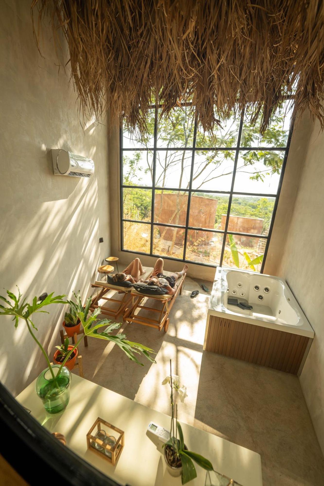 Tava Glamping Cerro Hotel San Bernardino Bagian luar foto